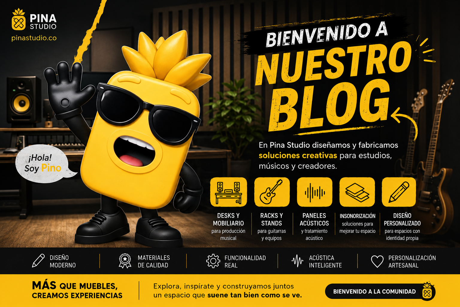 newsletter producción musical