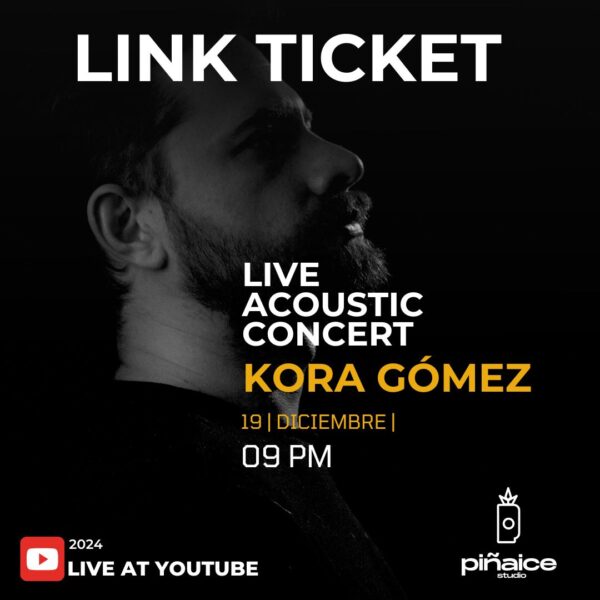 Link Ticket - Live Acoustic Concert Kora Gómez