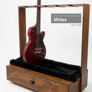 Rack Midas para guitarras 5 puestos