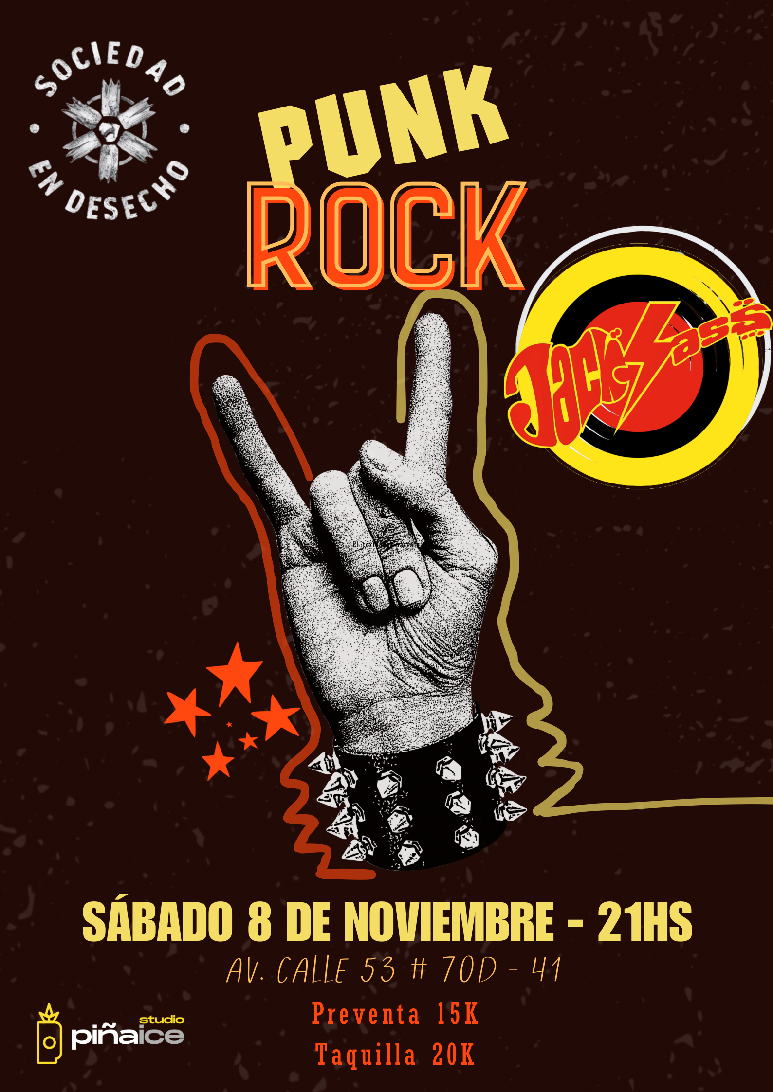 Ticket Sociedad en Desecho & Alma impuntual